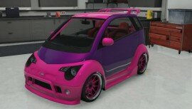 Benefactor Panto Pink Paint Job Benefactor Panto Pink Paint Job