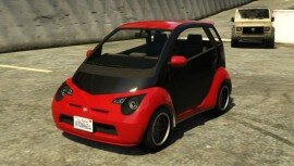 Panto Red Black Paint Front Panto Red Black Paint Front