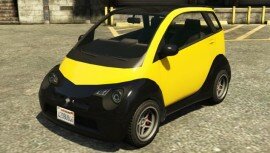 Yellow Panto Front View Yellow Panto Front View