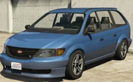 Vapid Minivan Vapid Minivan GTA 5 Front View