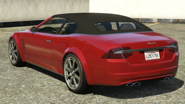 Red Lampadati Felon GT Top Up Rear