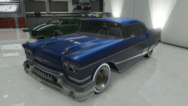 Blue Declasse Tornado Hardtop Custom