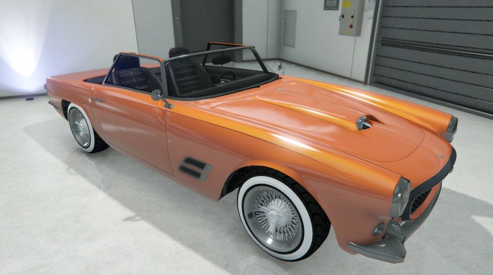 Orange Lampadati Casco Topless