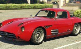 Benefactor Stirling GT Red Benefactor Stirling GT GTA 5
