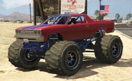 Cheval Marshall Cheval Marshall Monster Truck GTA 5 Front View